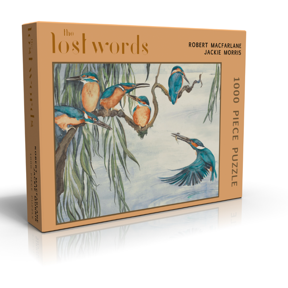 The Lost Words Kingfishers 1000 Piece Jigsaw Puzzle