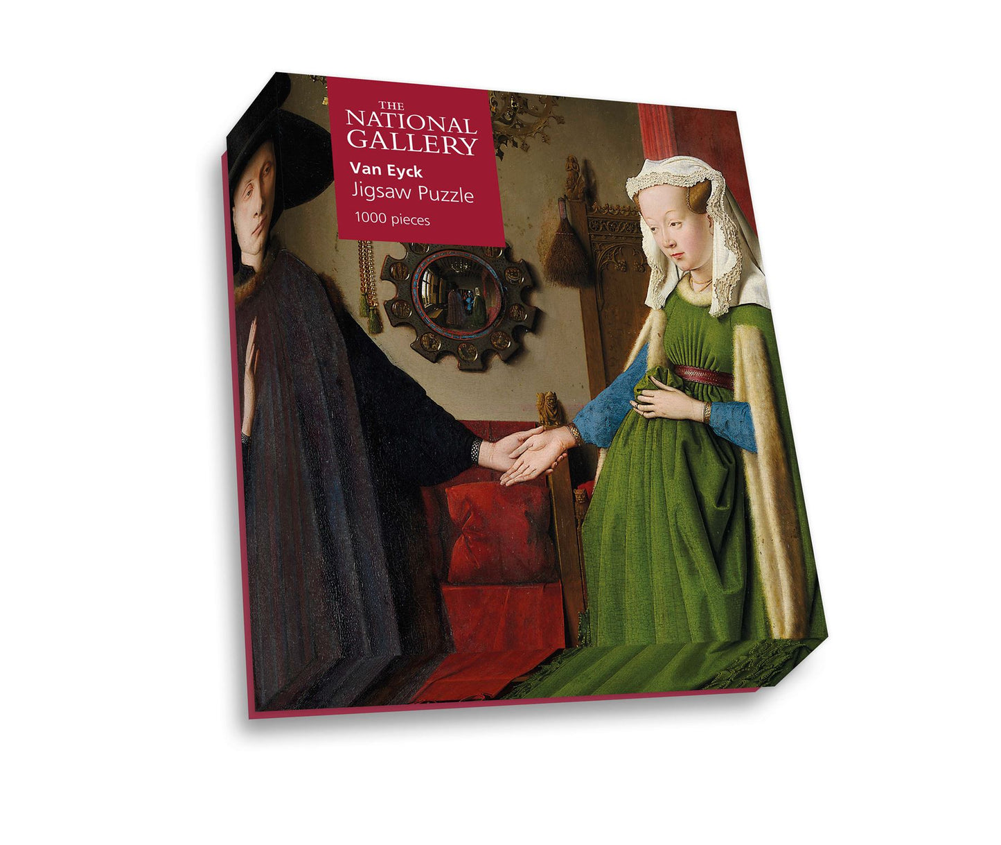 Portrait of Giovanni Arnolfini and his Wife - National Gallery 1000 Piece Jigsaw Puzzle