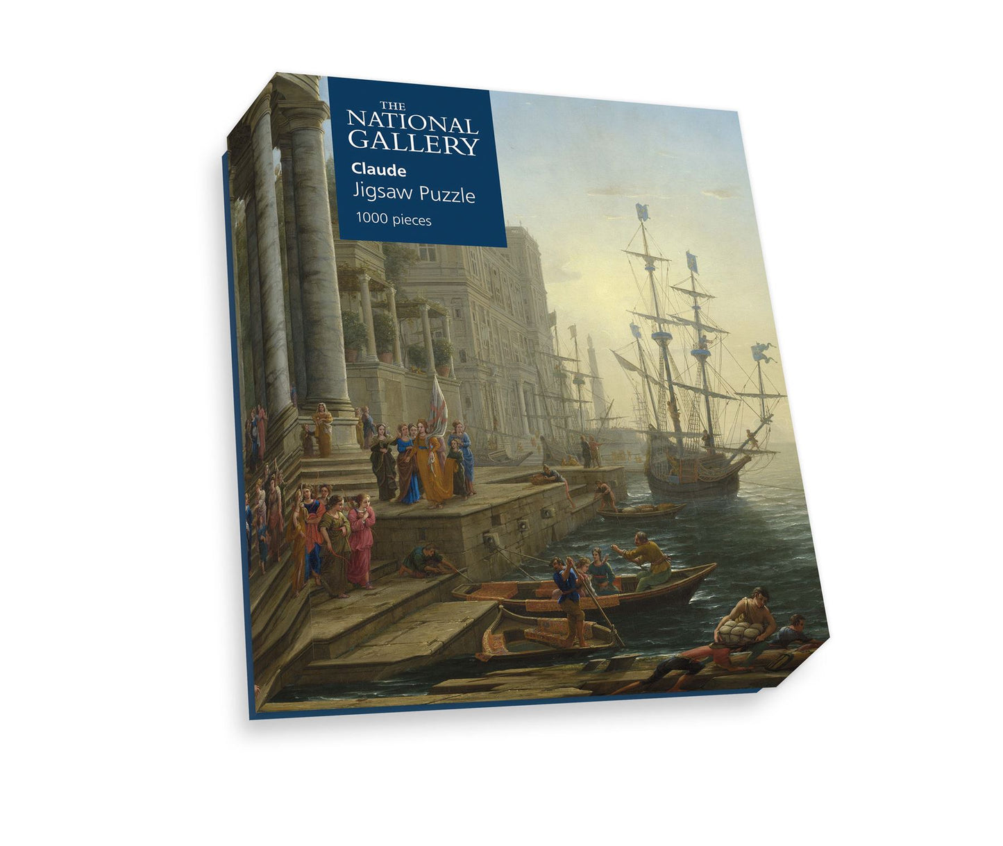 Seaport with the Embarkation of Saint Ursula - National Gallery 1000 Piece Jigsaw Puzzle