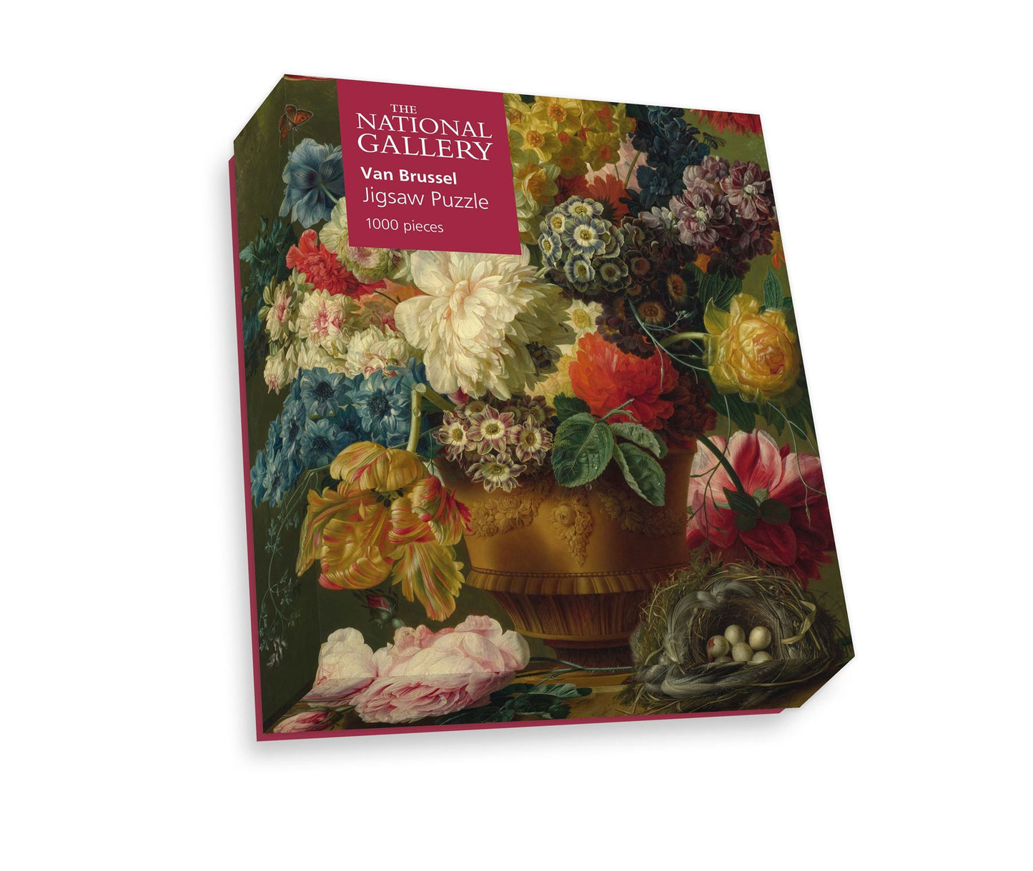 Flowers in a Vase - National Gallery 1000 Piece Jigsaw Puzzle
