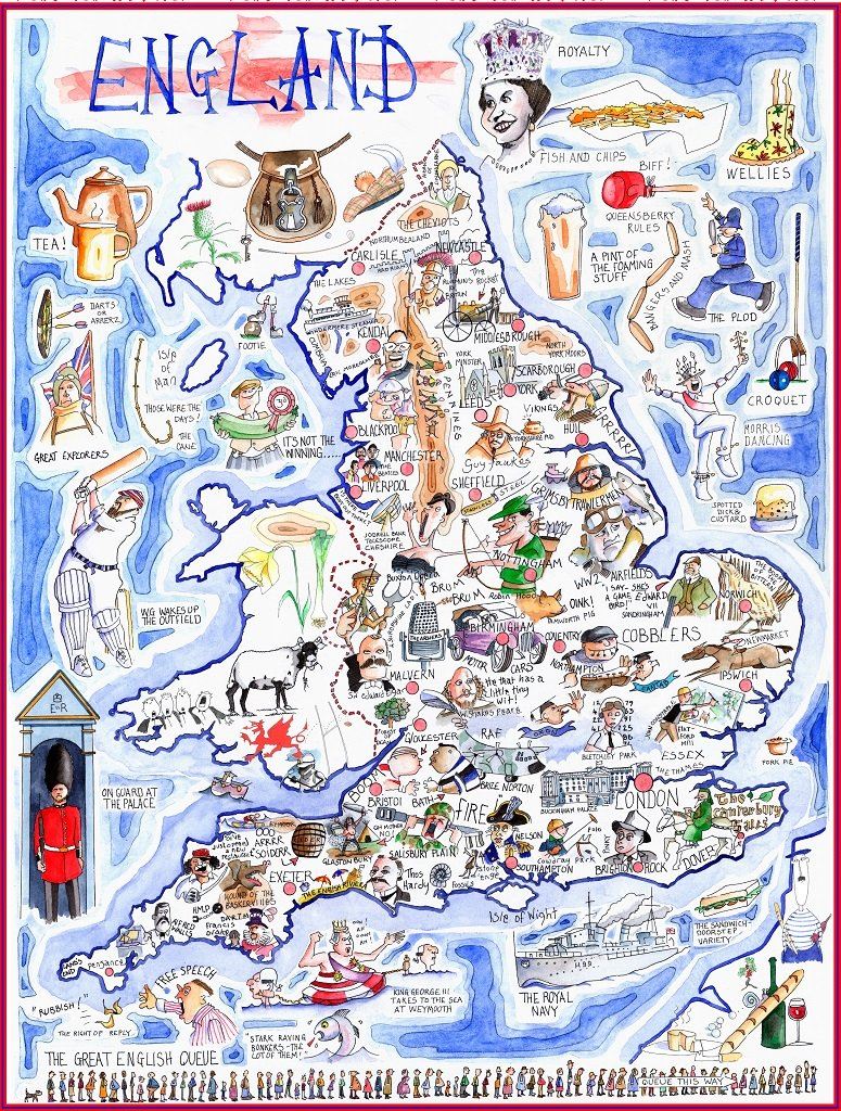 England - Tim Bulmer 1000 piece Jigsaw