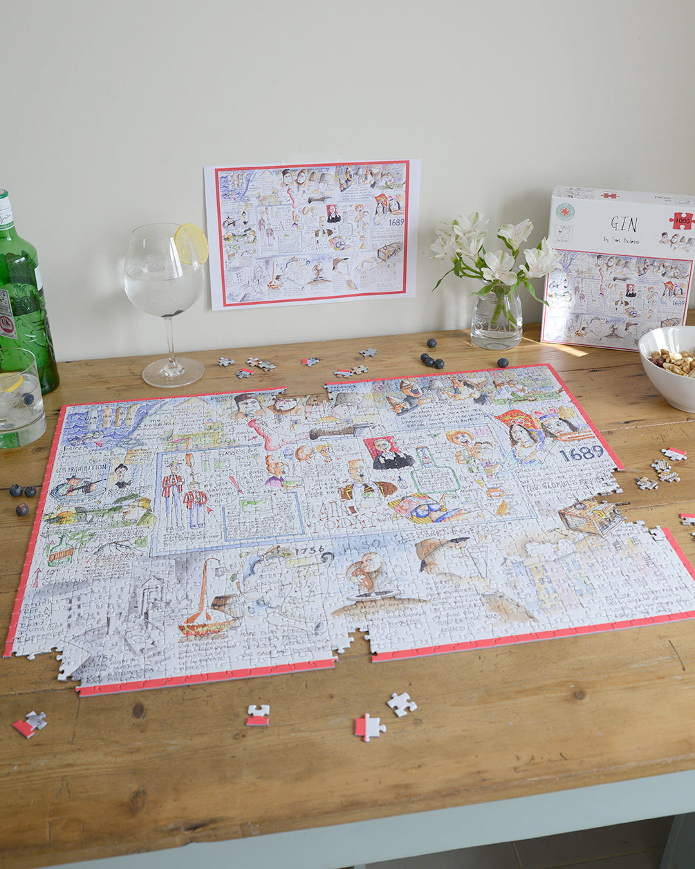 Gin - Tim Bulmer 1000 Piece Jigsaw Puzzle