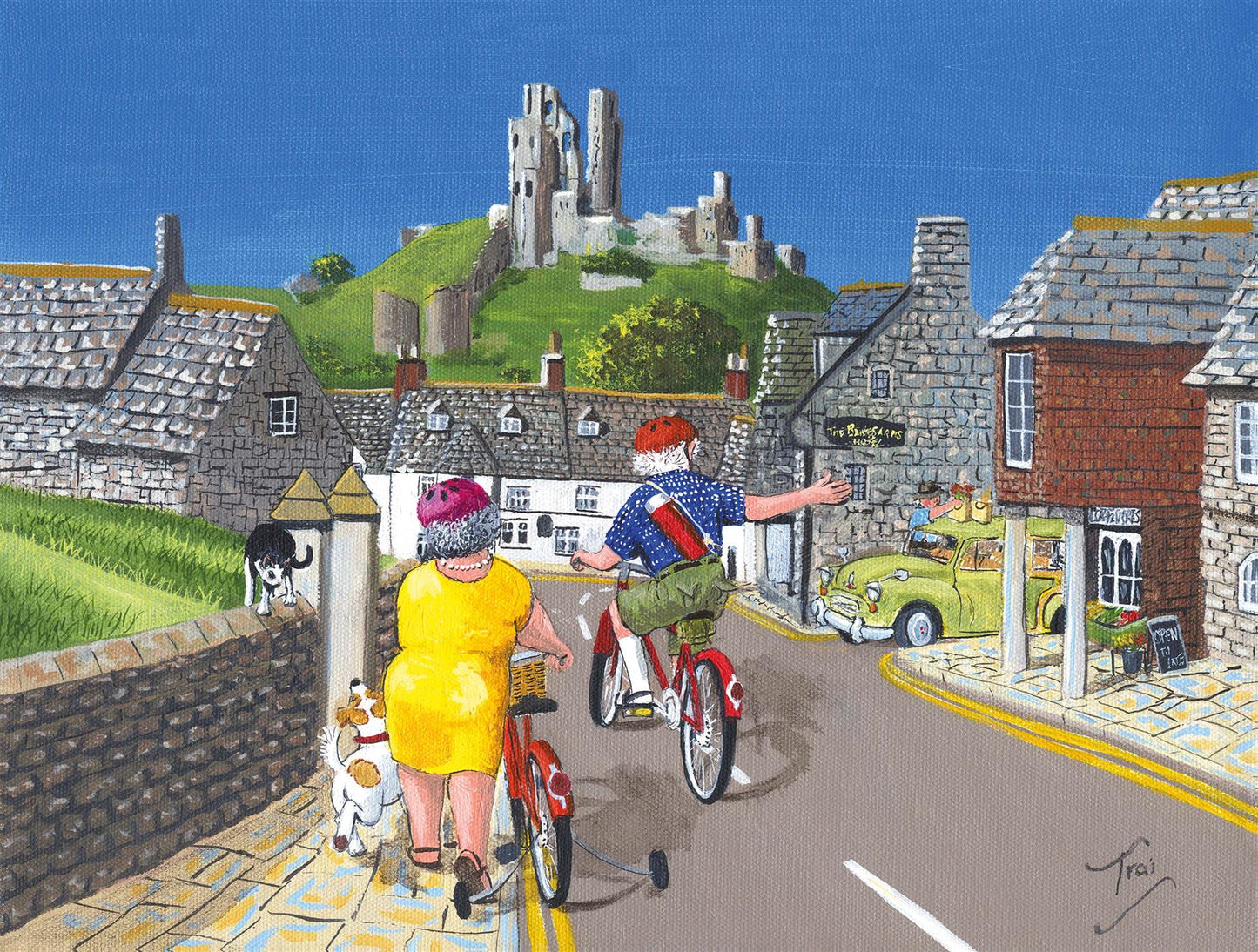 Trai Hiscock - Viewing the Ruins, 500 Piece Puzzle