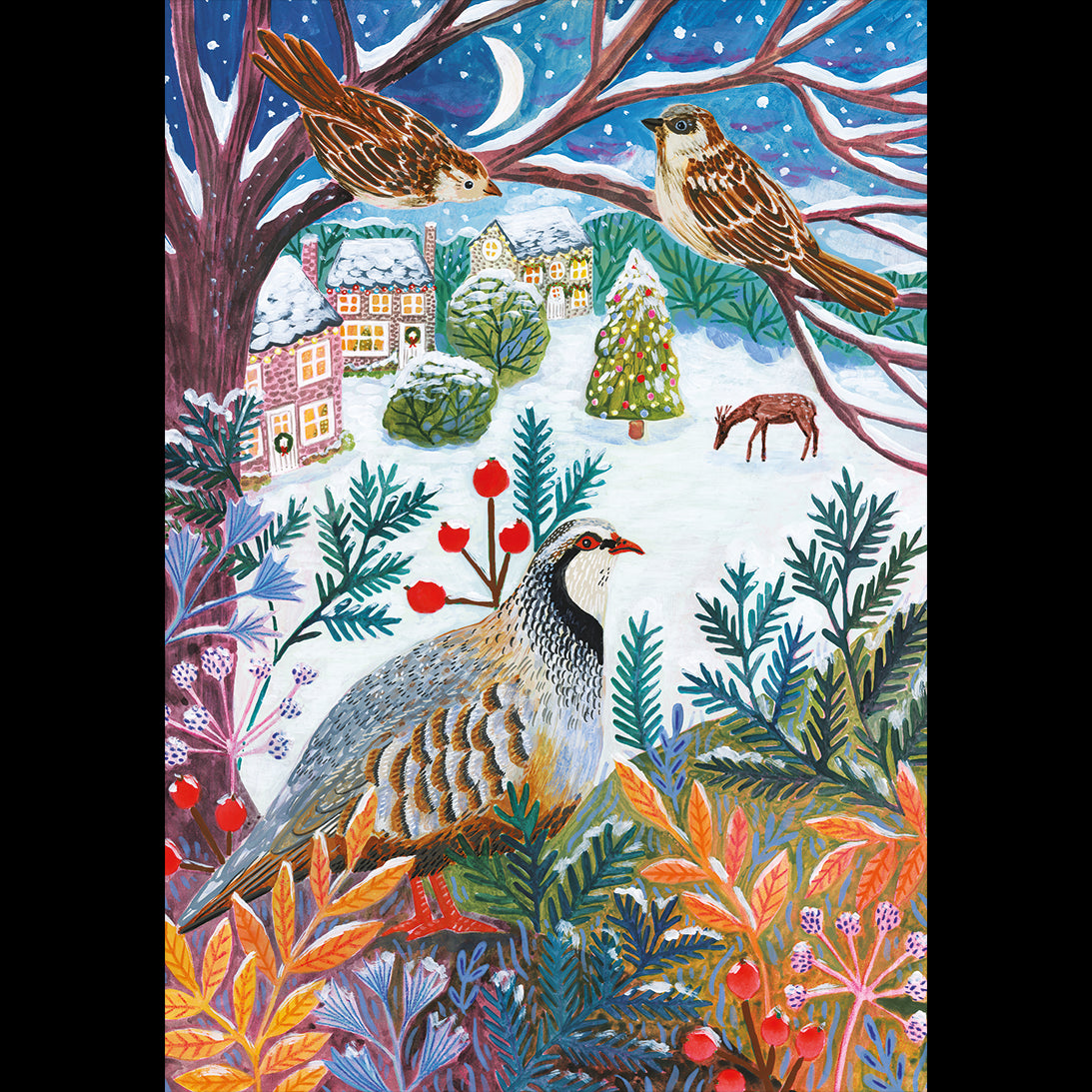 Frosty Fauna – Lee Foster Wilson 3 x 500 Piece Jigsaw Puzzle