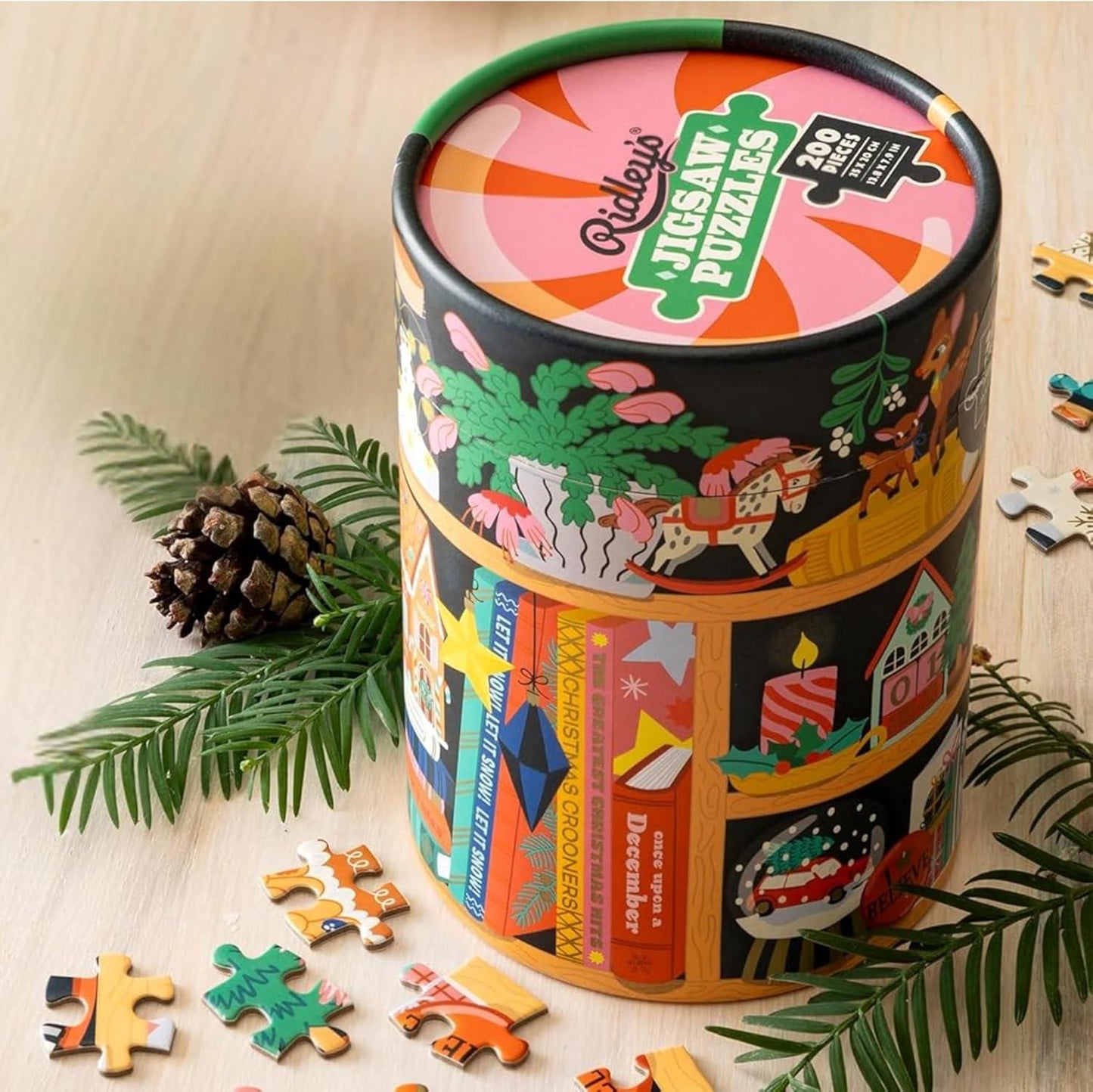 Festive Curiosities 200 Piece Jigsaw Puzzle