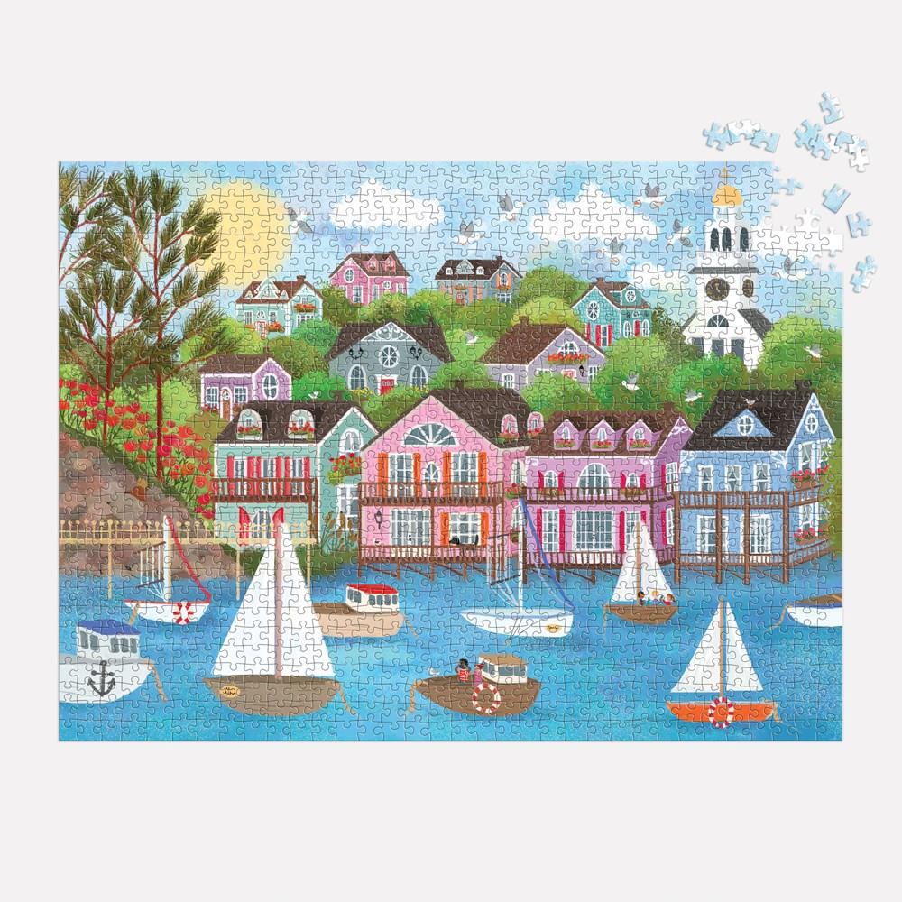 Harbor by the Sea 1000 Piece Jigsaw Puzzle