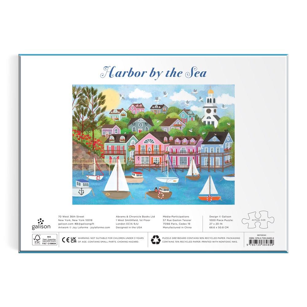 Harbor by the Sea 1000 Piece Jigsaw Puzzle