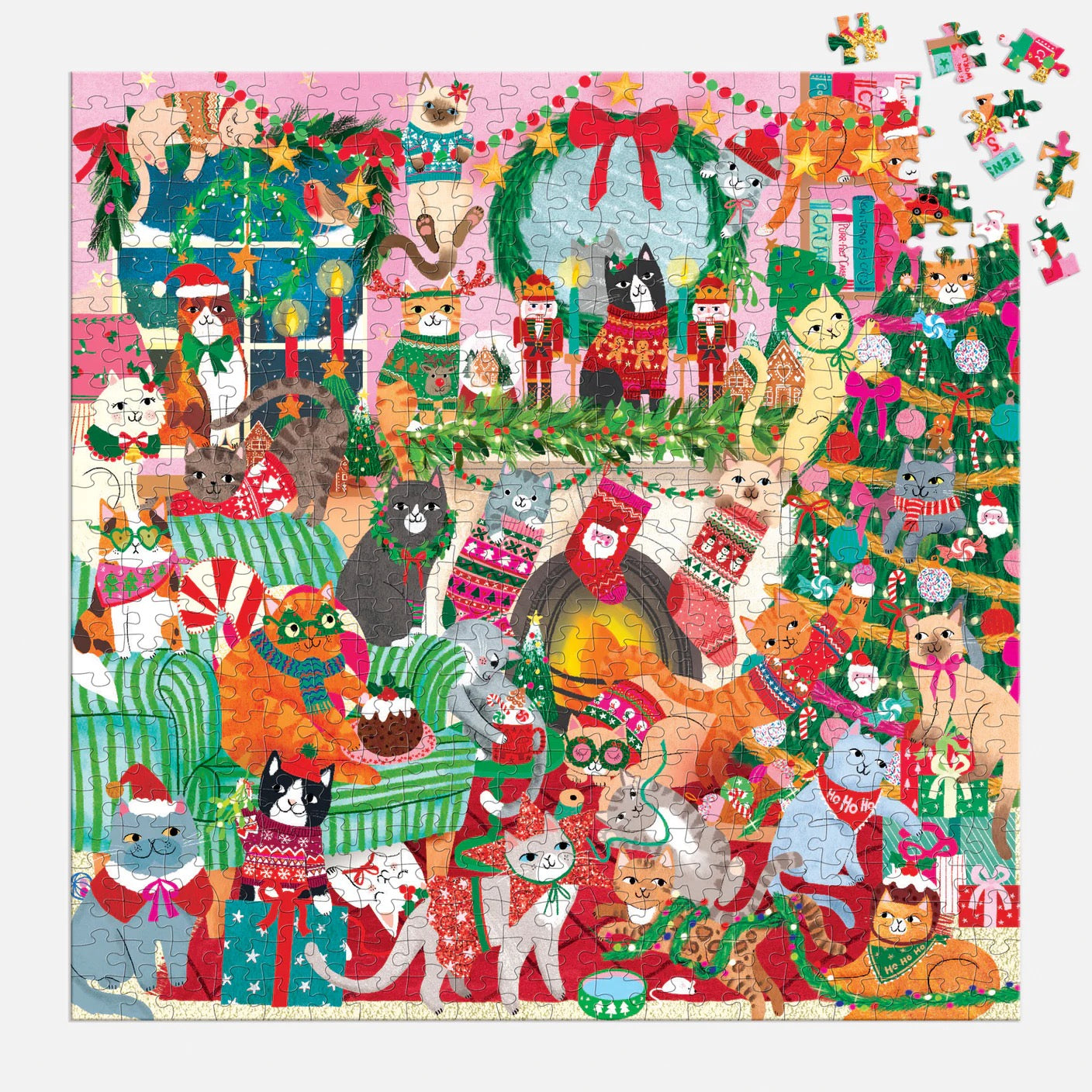 Festive Felines – Galison Christmas Bundle