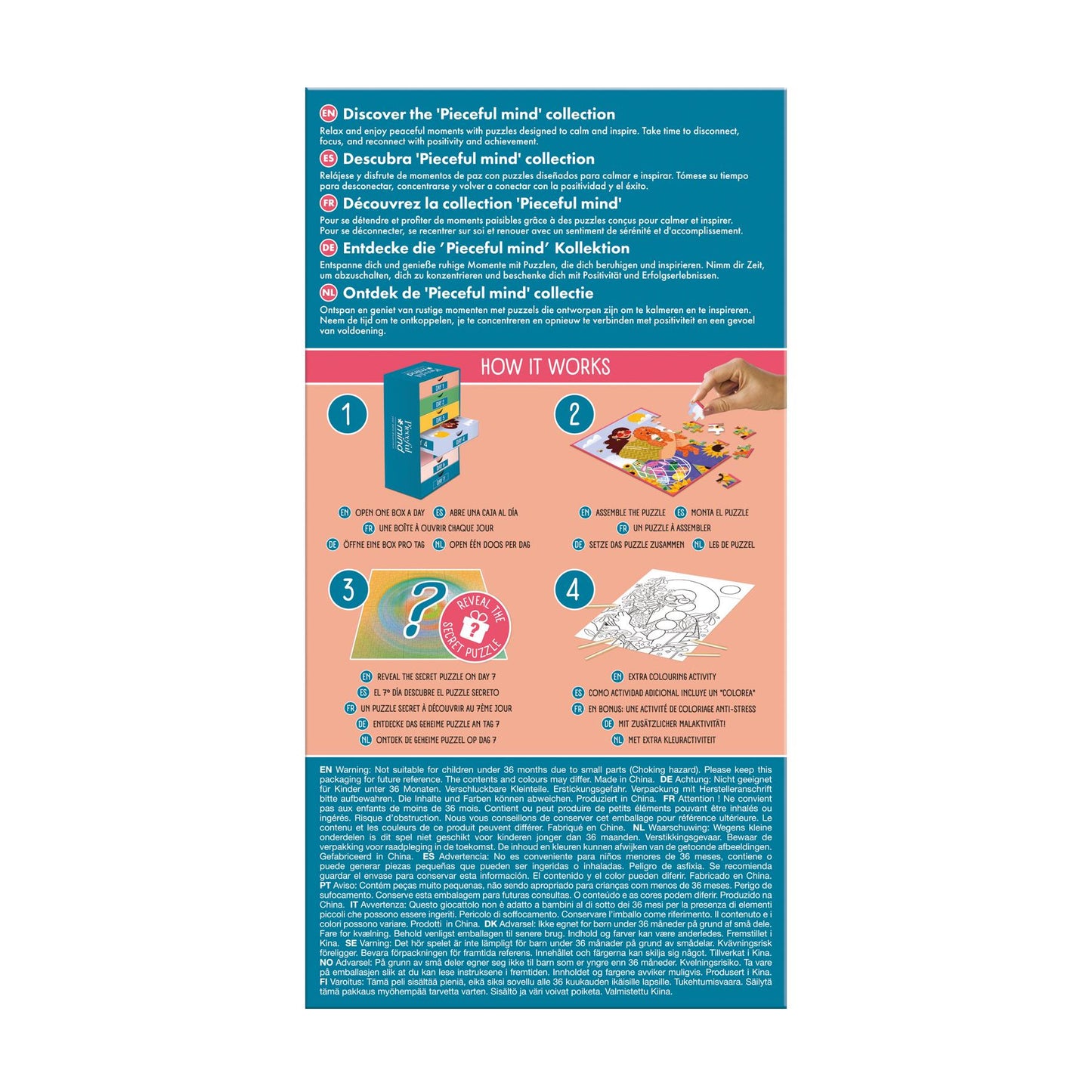 Pieceful Mind - Take a Moment Jigsaw Puzzle Set