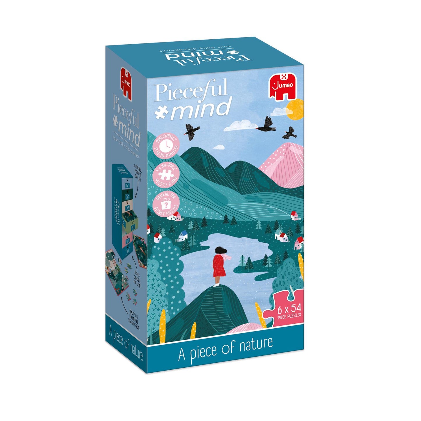 Pieceful Mind - A Piece of Nature Jigsaw Puzzle Set