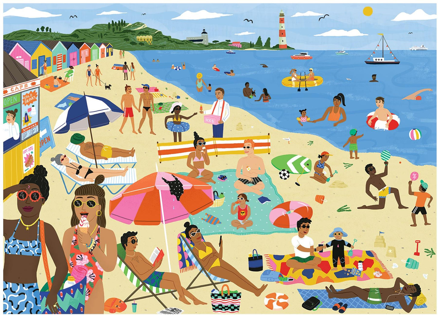 Life's a Beach 1000 Piece Jigsaw Puzzle