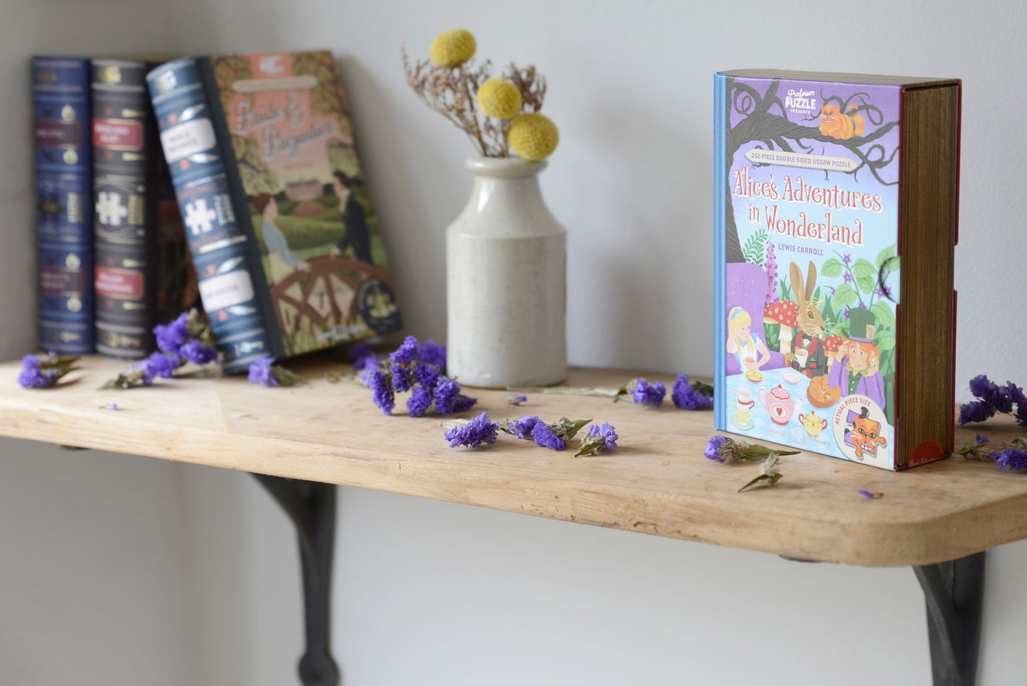 Alice in Wonderland Jigsaw Library 252 Piece Jigsaw Puzzle