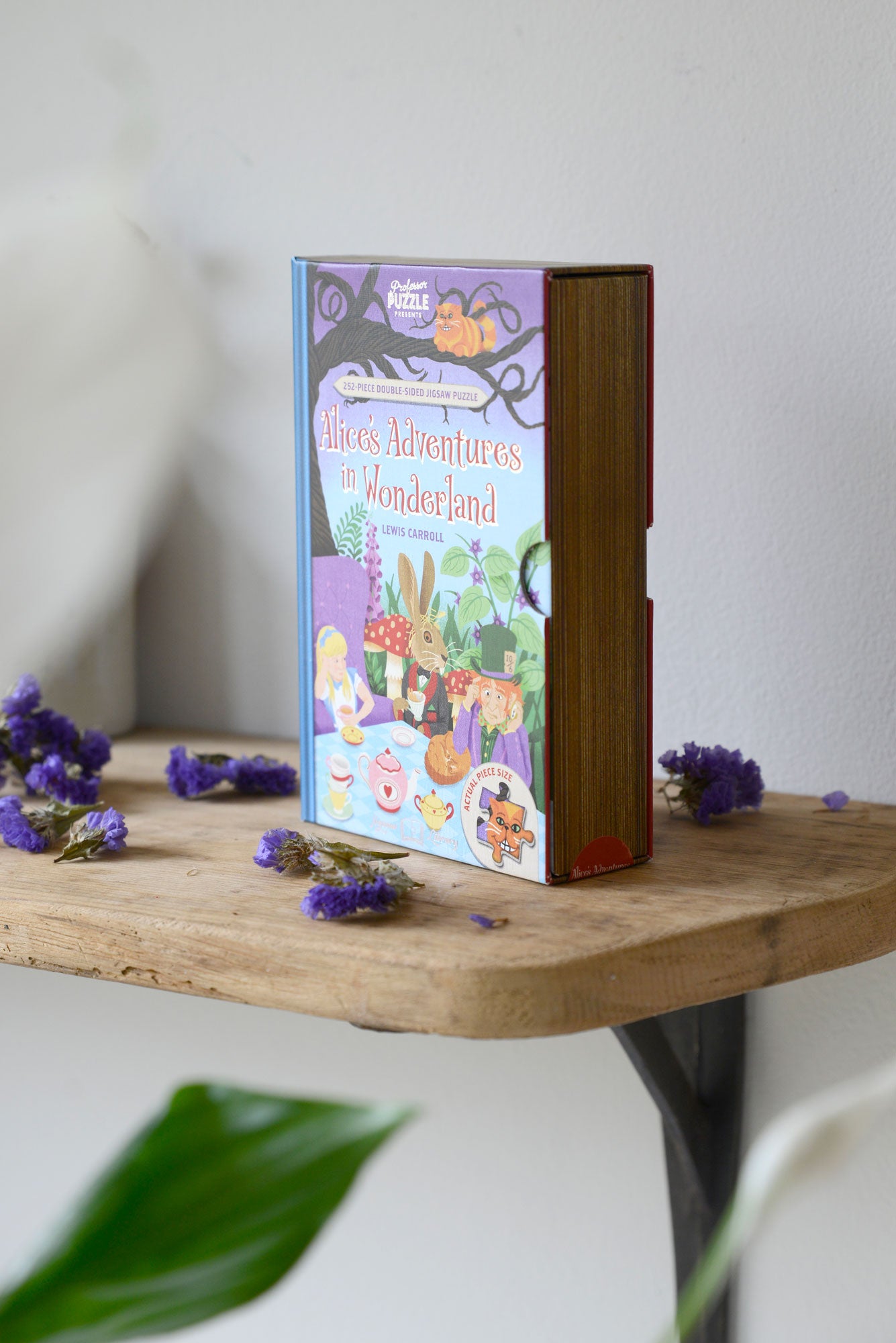 Alice in Wonderland Jigsaw Library 252 Piece Jigsaw Puzzle