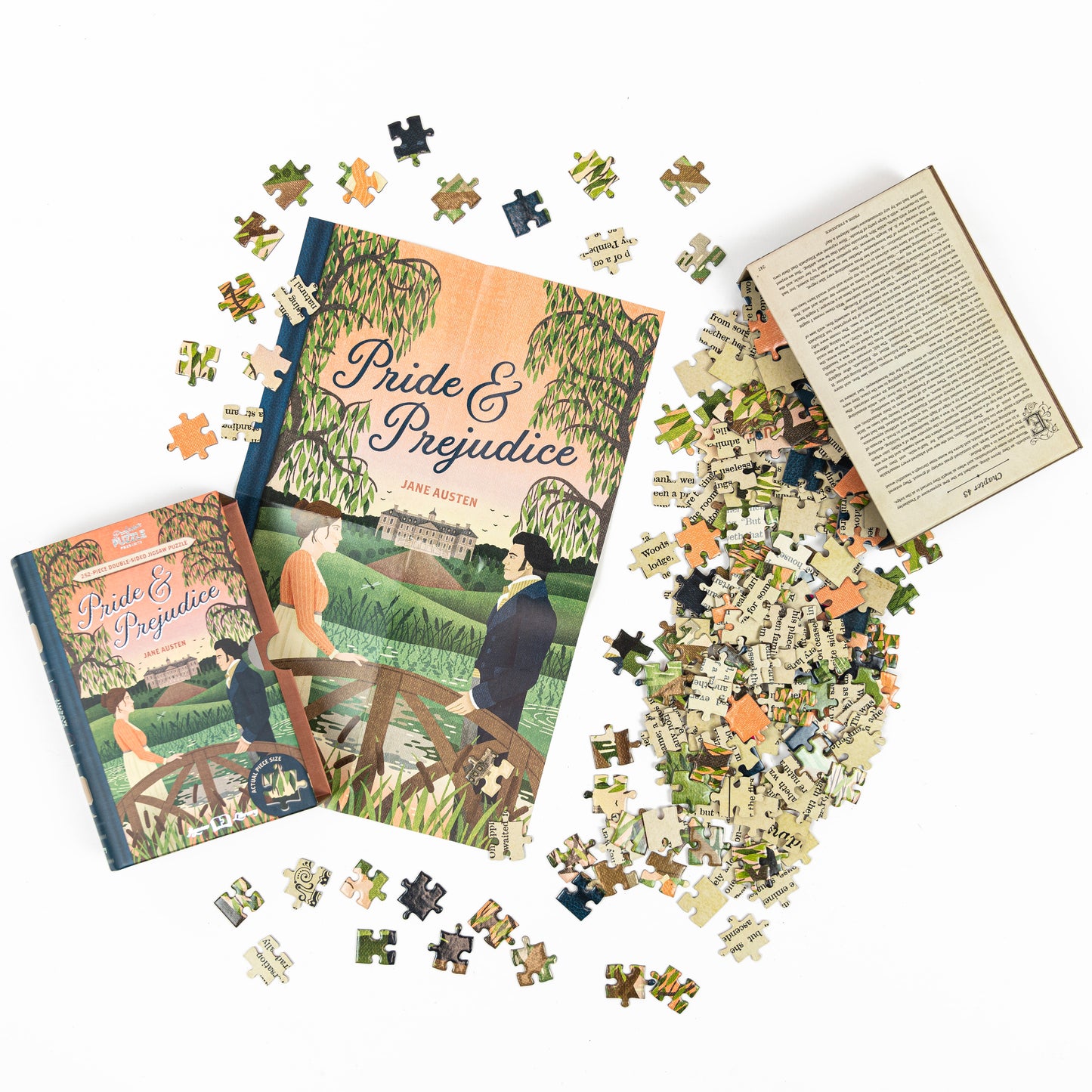 Pride & Prejudice Jigsaw Library 252 Piece Jigsaw Puzzle