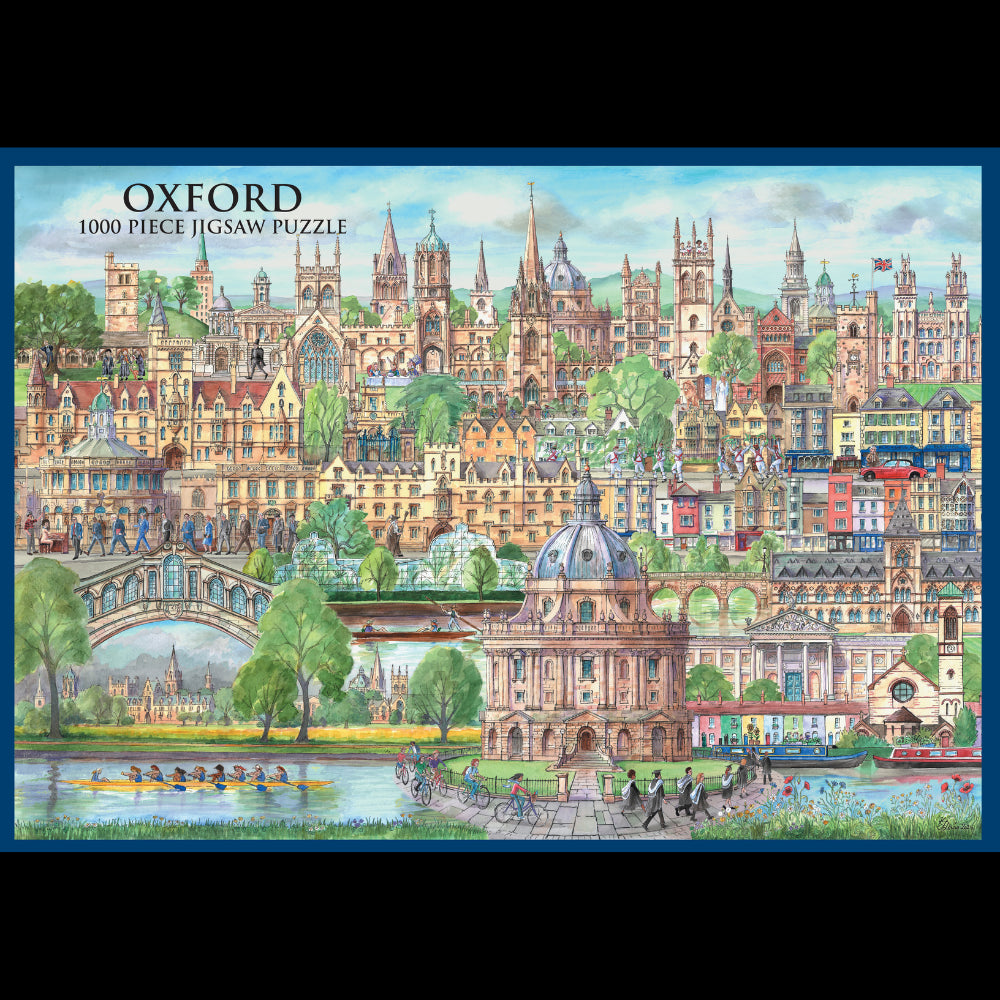 Oxford by K.J.Lewis 1000 Piece Jigsaw Puzzle