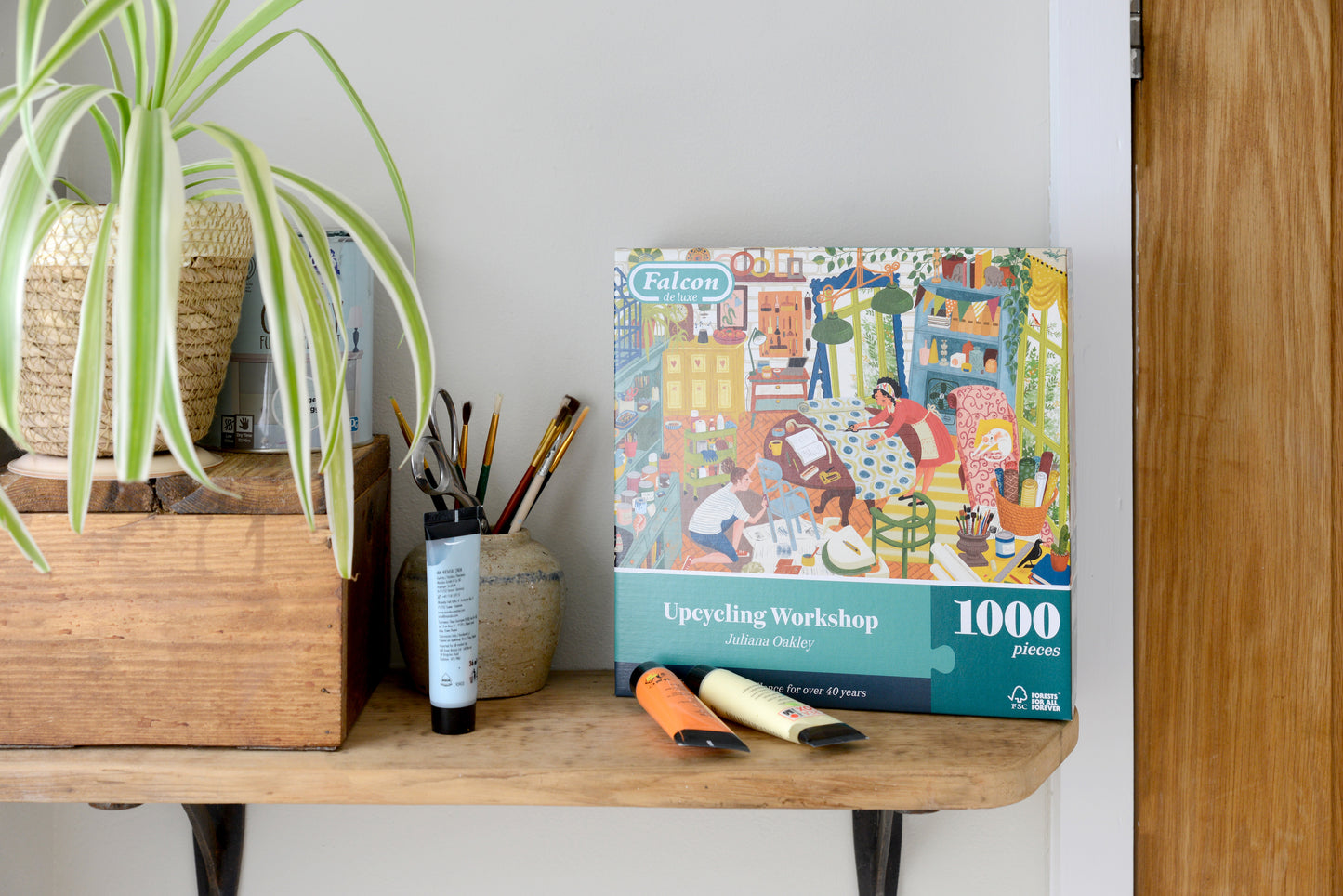 Falcon de Luxe Upcycling Workshop 1000 Piece Jigsaw Puzzle