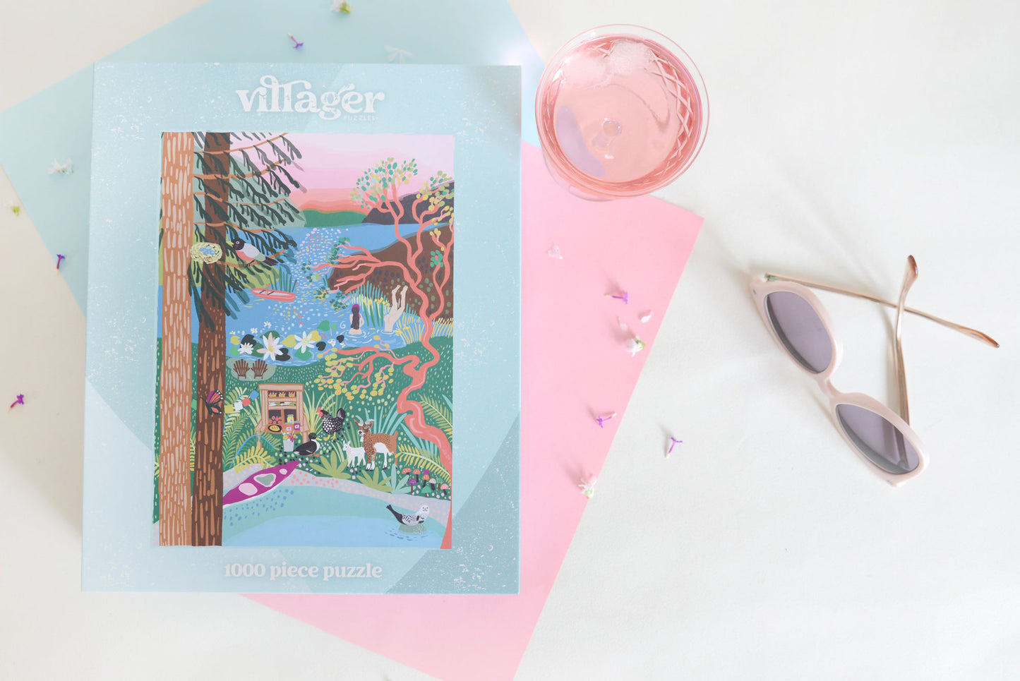 Salt Spring Island 1000 Piece Jigsaw Puzzle