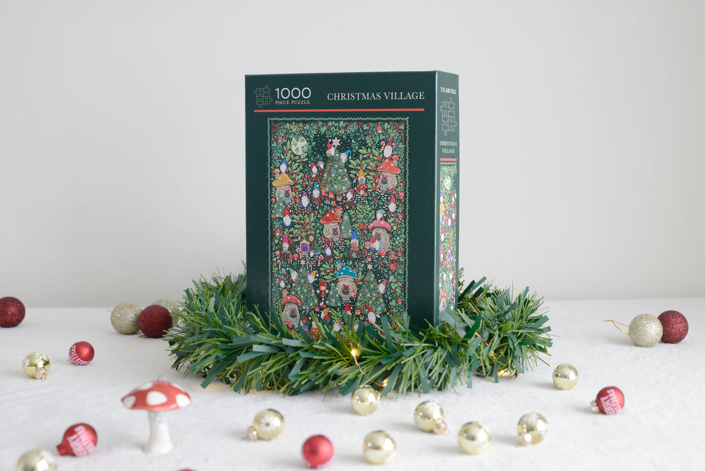 The Art File: Christmas Village 1000 Piece Jigsaw Puzzle