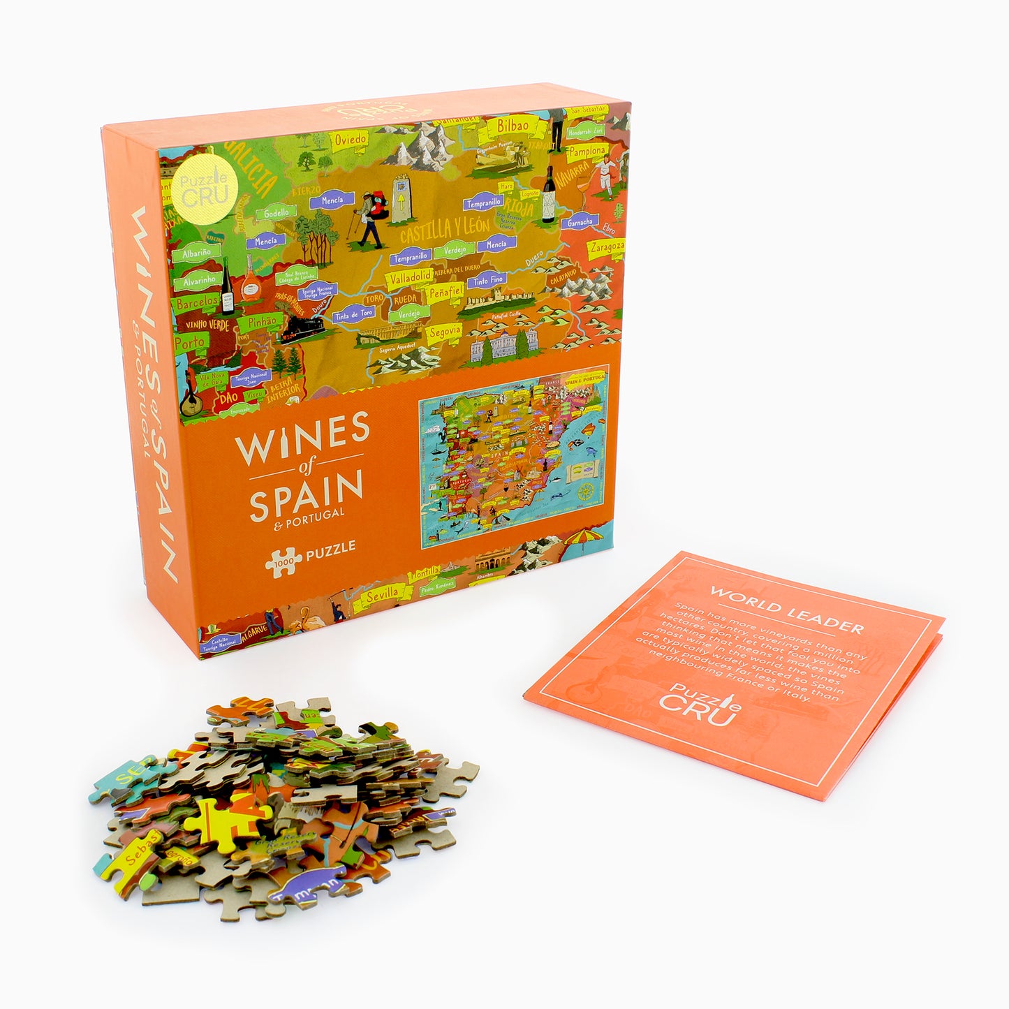 Wines of Spain and Portugal 1000 Piece Puzzle