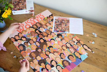 100 Iconic Women - 1000 Piece Jigsaw Puzzle