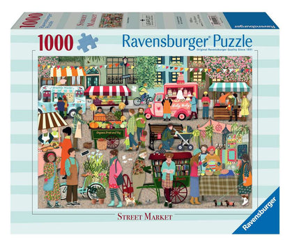 Street Market 1000 Piece Jigsaw Puzzle