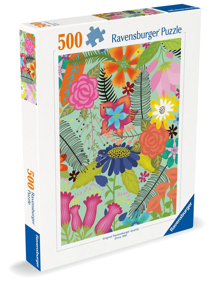 Flower Jungle 500 Piece Jigsaw Puzzle