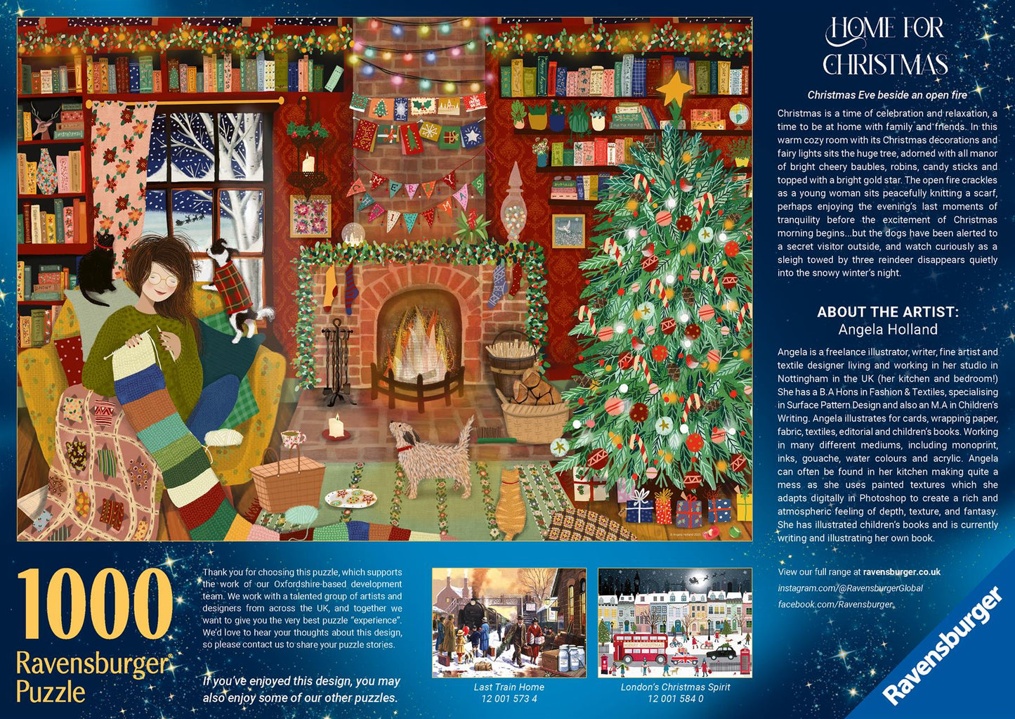 Home for Christmas 1000 Piece Jigsaw Puzzle