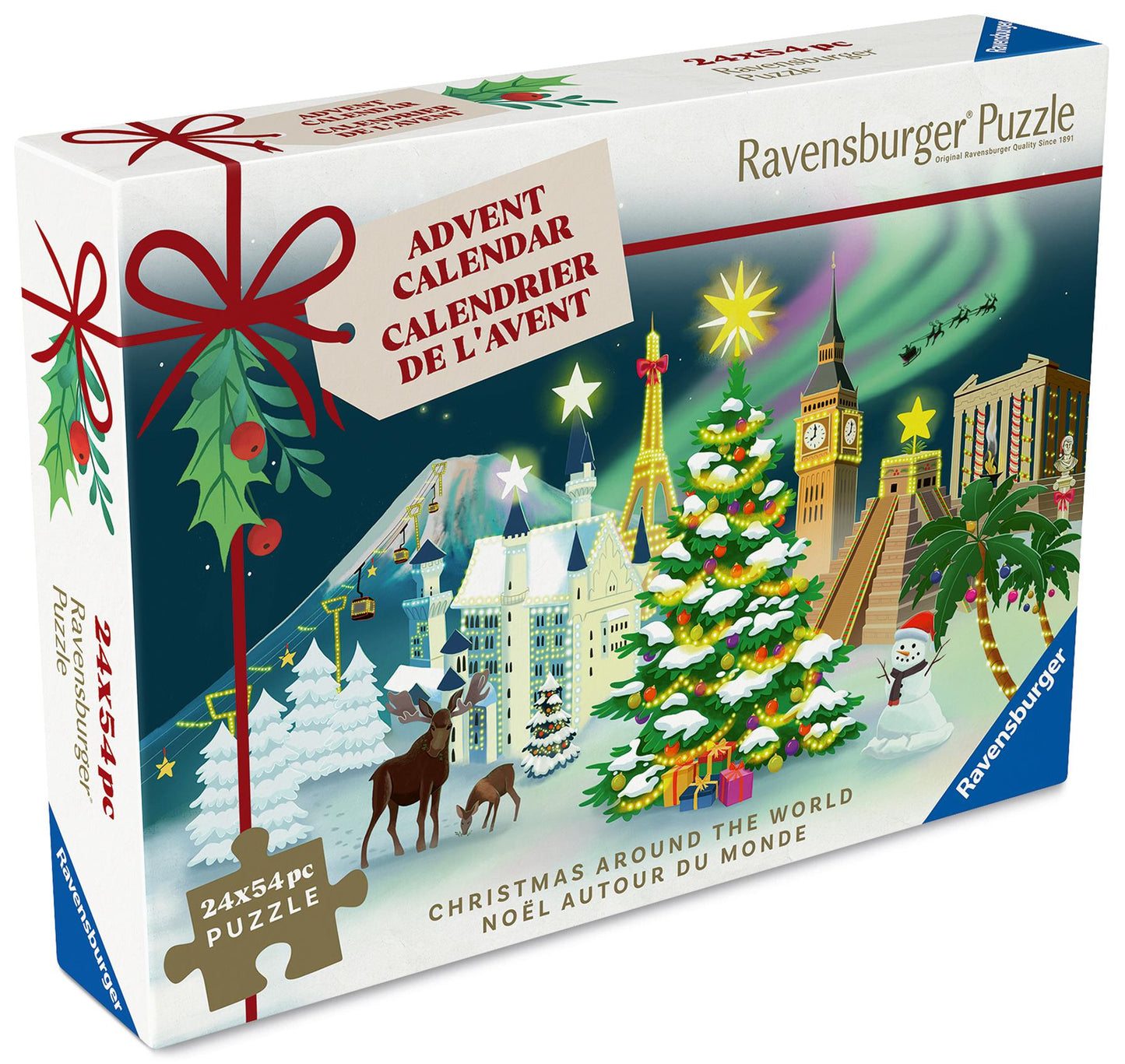 Christmas around the World jigsaw Puzzle Advent Calendar