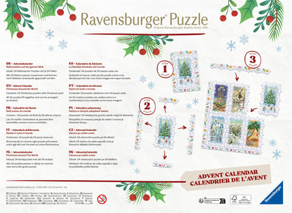 Christmas around the World jigsaw Puzzle Advent Calendar