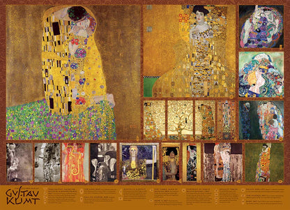 The Golden Age of Klimt 1000 Piece Jigsaw Puzzle