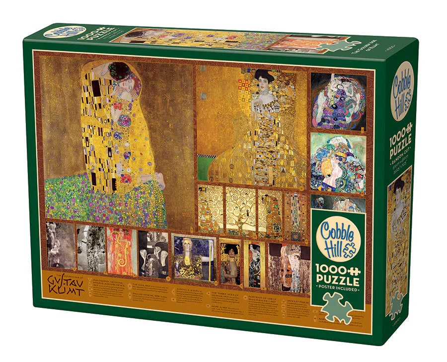 The Golden Age of Klimt 1000 Piece Jigsaw Puzzle