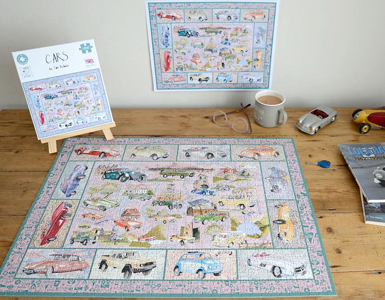 Tim Bulmer - Cars 1000 Piece Jigsaw Puzzle