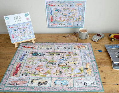 Tim Bulmer - Cars 1000 Piece Jigsaw Puzzle