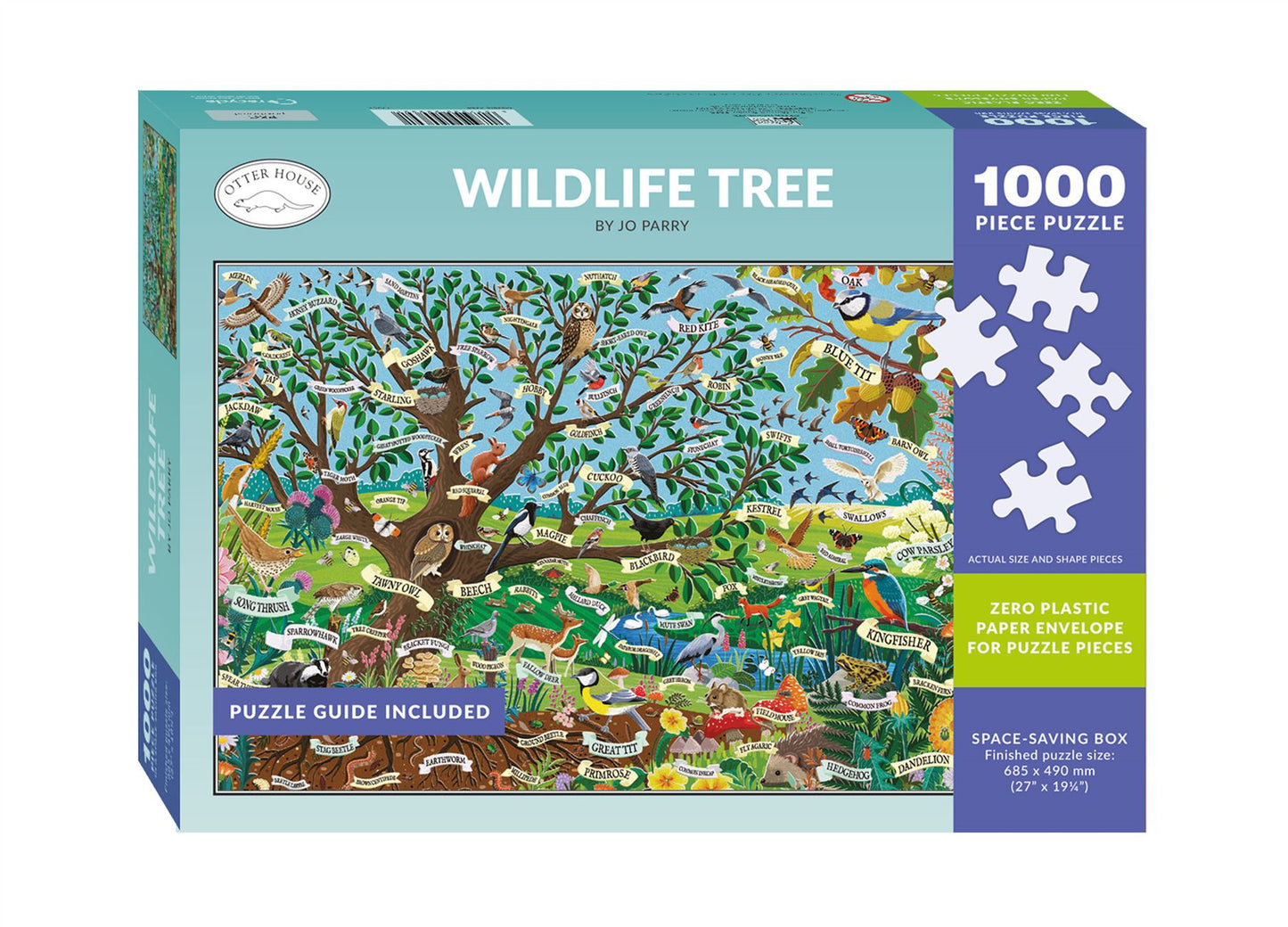 Wildlife Tree 1000 Piece Jigsaw Puzzle