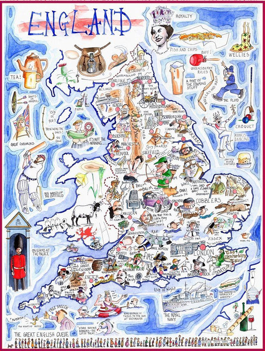 England - Tim Bulmer 1000 piece Jigsaw