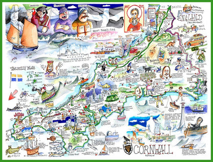 Cornwall - Tim Bulmer 1000 piece Jigsaw