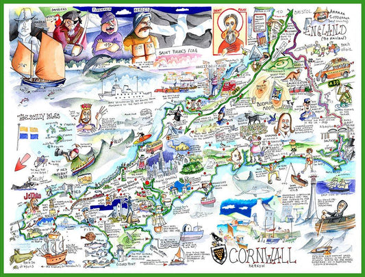 Cornwall - Tim Bulmer 1000 piece Jigsaw