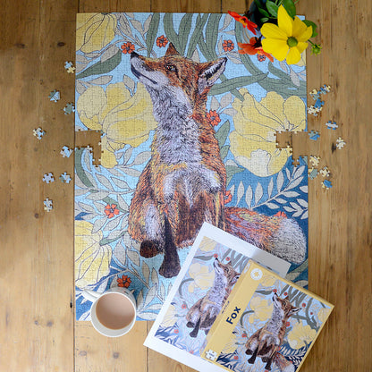Fox 1000 Piece Jigsaw Puzzle