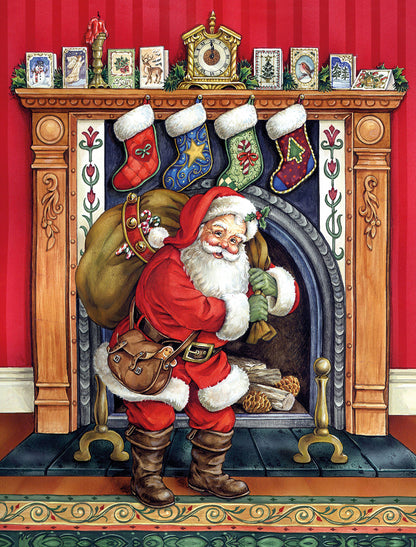 Comin' Down the Chimney 500 piece jigsaw puzzle