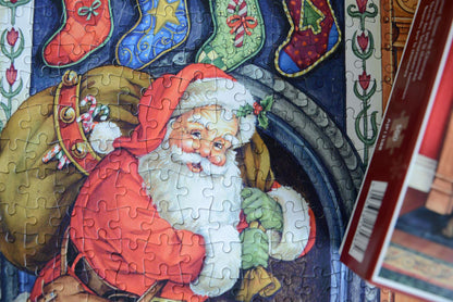 Comin' Down the Chimney 500 piece jigsaw puzzle