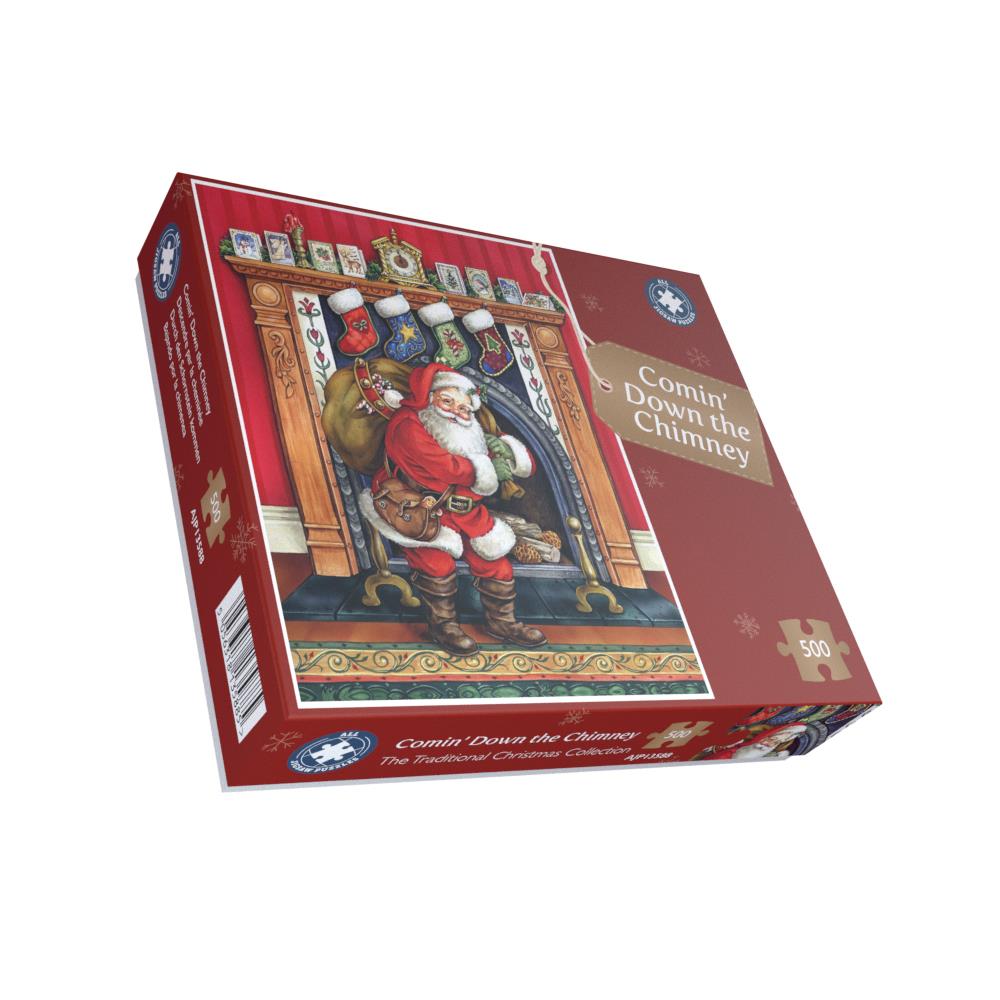 Comin' Down the Chimney 500 piece jigsaw puzzle