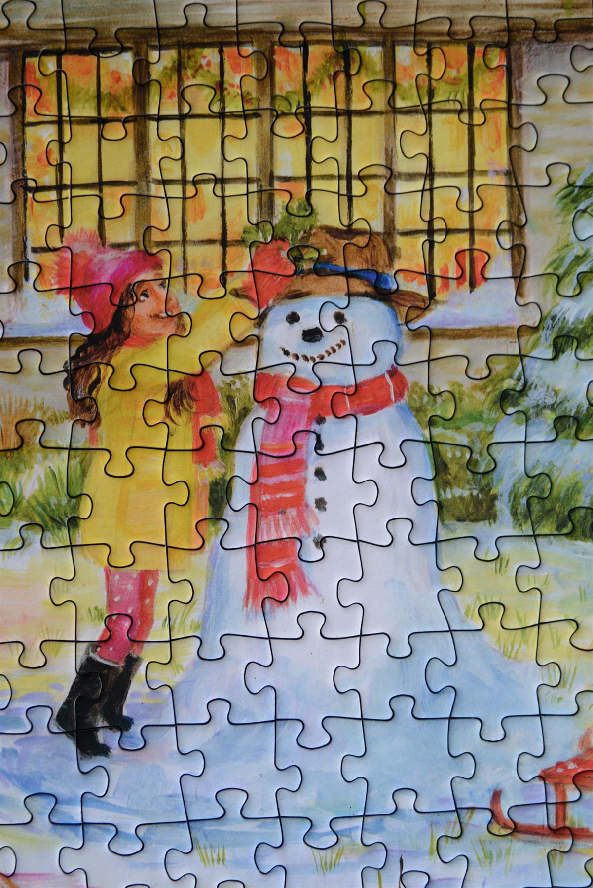 The Christmas Cottage 1000 Piece Jigsaw Puzzle