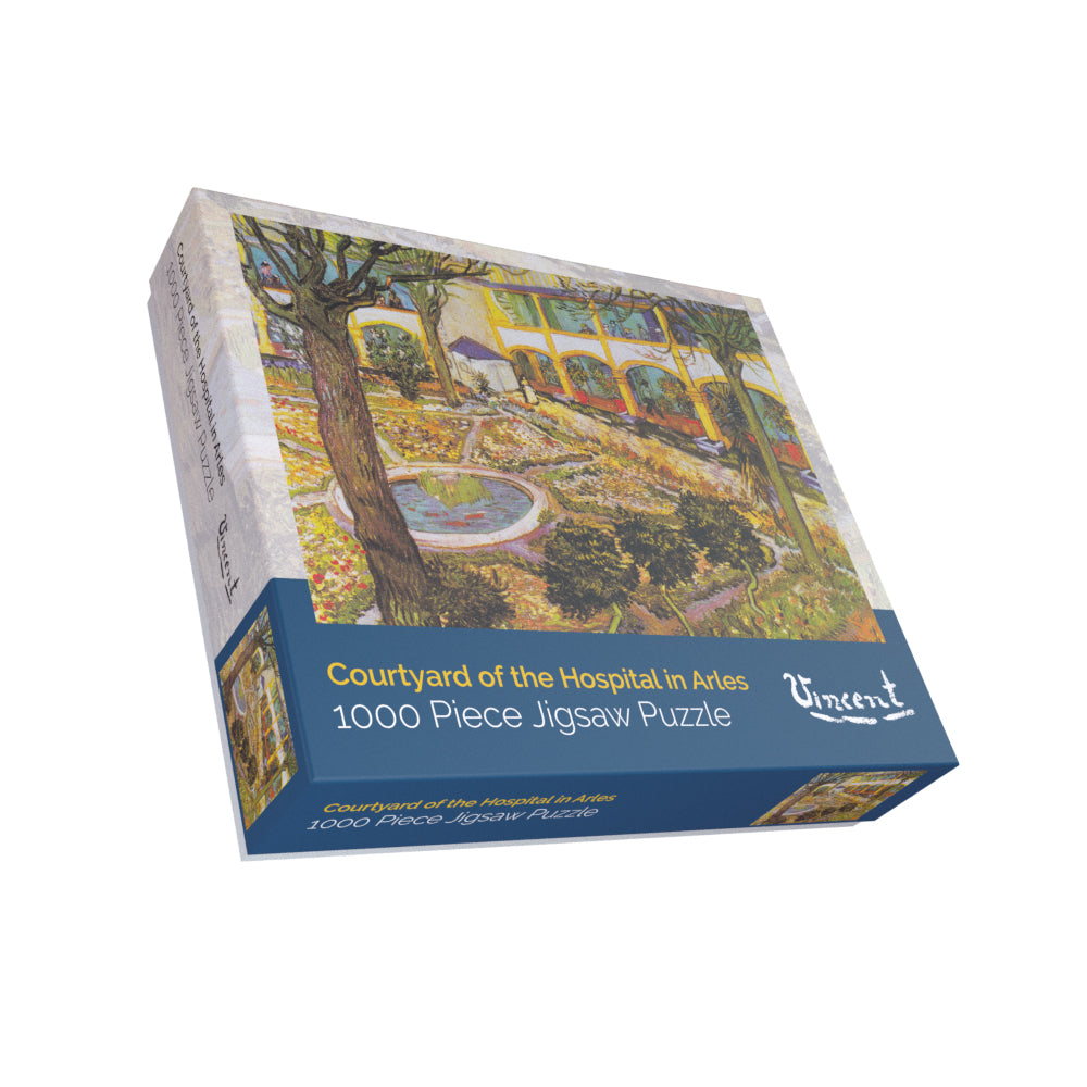 Van Gogh Courtyard of the Hospital in Arles 1000 Piece Jigsaw