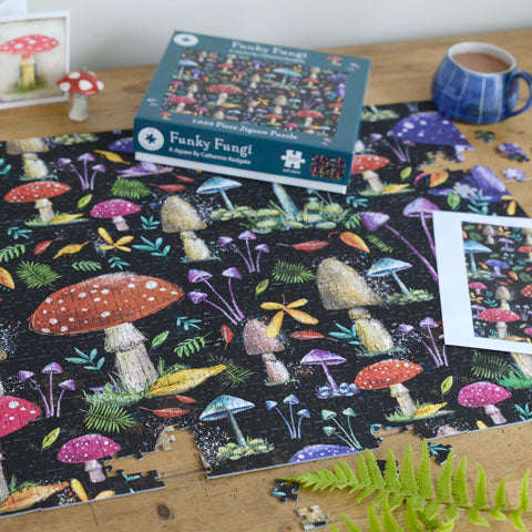 Funky Fungi 1000 Piece Jigsaw Puzzle