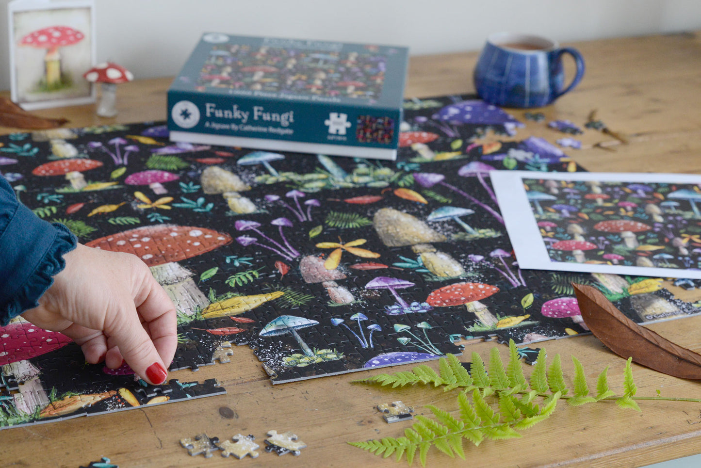 Funky Fungi 1000 Piece Jigsaw Puzzle
