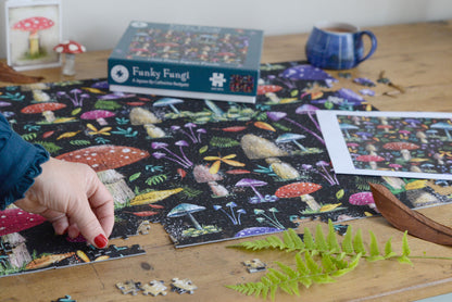Funky Fungi 1000 Piece Jigsaw Puzzle