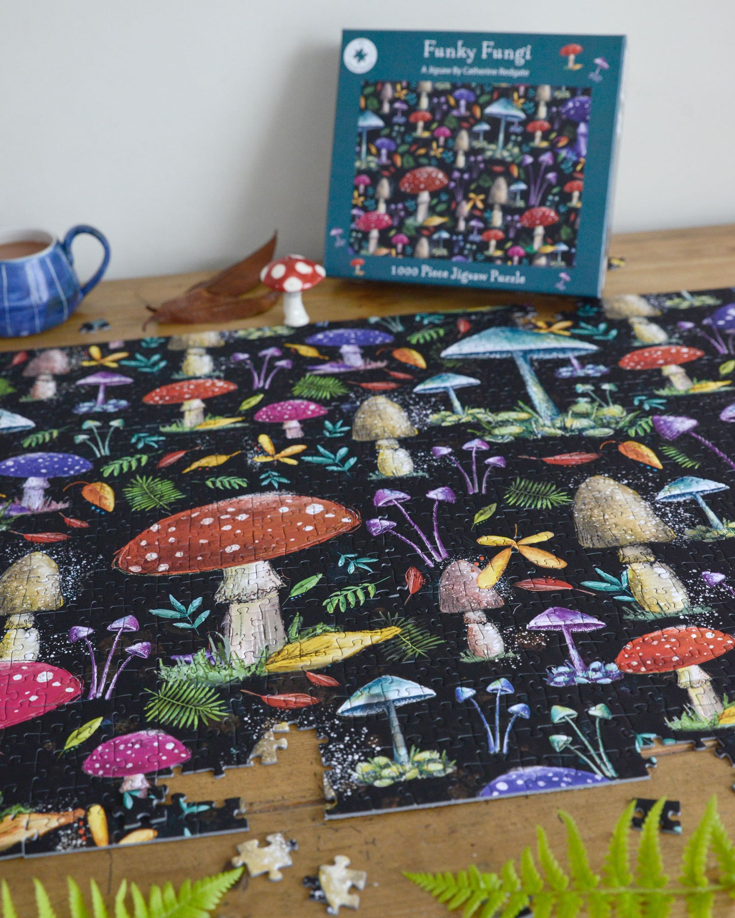 Funky Fungi 1000 Piece Jigsaw Puzzle