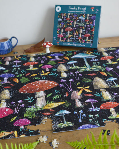 Funky Fungi 1000 Piece Jigsaw Puzzle