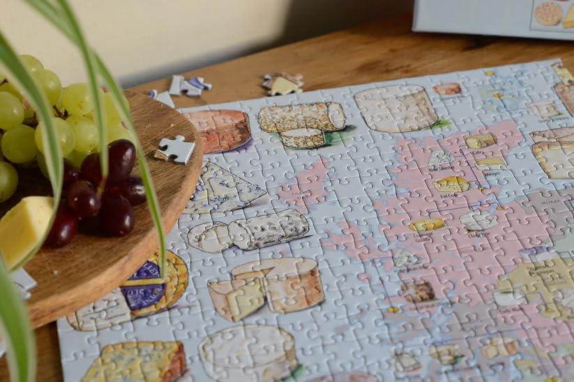 The Perfect Pair: Wine & Cheese Jigsaw Puzzle Bundle