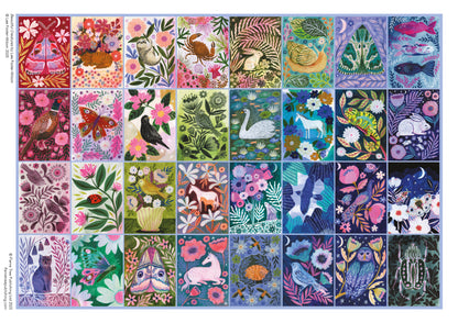 Lee Foster-Wilson: Beautiful Creatures 1000 Piece Jigsaw Puzzle